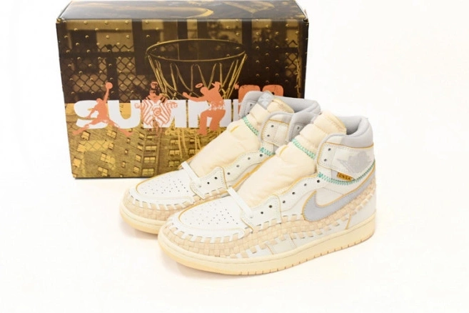 Reps TB 1 Union High SP OG Supply Bephie's FD2565-100 Retro Jordan Beauty Woven Sail 0712